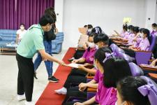 มหาวิทยาลัยราชภัฏพิบูลสงคราม จังหวัดพิษณุโลก แนะแนวการศึกษาต่อแก่นักเรียนโรงเรียนเทศบาลเฉลิมพระเกียรติสมเด็จพระเทพรัตนราชสุดาฯ สยามบรมราชกุมารี