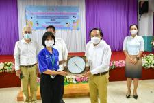 เทศบาลนครแม่สอดร่วมกับบ้านพักเด็กและครอบครัวจังหวัดตาก จัดโครงการอบรมสร้างสัมพันธไมตรีเด็กและเยาวชน โดยสภาเด็กและเยาวชน 