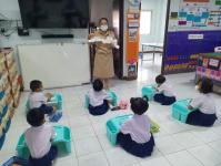 ศูนย์พัฒนาเด็กเล็กวัดอรัญญเขต จัดโครงการจัดประสบการ์การเรียนรู้ ตามหน่วยการเรียนรู้ "อาชีพในฝัน" ประจำปีการศึกษา 2565 