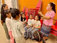 โรงเรียนเทศบาลวัดดอนแก้ว สนับสนุนชุดการแสดงโครงการอบรมให้ความรู้การจัดการขยะชุมชนด้วยขบวนการไพโรไลซิส