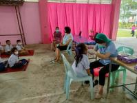 โรงเรียนเทศบาลวัดดอนแก้ว ร่วมกับแผนกทัตกรรมโรงพยาบาลแม่สอด ตรวจสุขภาพช่องปากนักเรียนชั้นประถมศึกษาปีที่ 1-6 