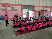 โรงเรียนเทศบาลวัดดอนแก้ว ร่วมกับแผนกทัตกรรมโรงพยาบาลแม่สอด ตรวจสุขภาพช่องปากนักเรียนชั้นประถมศึกษาปีที่ 1-6 