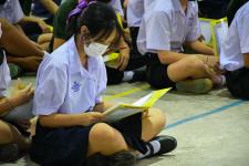 โรงเรียนเทศบาลเฉลิมพระเกียรติสมเด็จพระเทพรัตนราชสุดา ฯ สยามบรมราชกุมารี สังกัดกองการศึกษา เทศบาลนครแม่สอด ตรวจสุขภาพประจำปีให้กับนักเรียน ระดับชั้นมัธยมศึกษาปีที่ 4 ประจำปีการศึกษา 2565