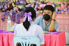 โรงเรียนเทศบาลเฉลิมพระเกียรติสมเด็จพระเทพรัตนราชสุดา ฯ สยามบรมราชกุมารี สังกัดกองการศึกษา เทศบาลนครแม่สอด ตรวจสุขภาพประจำปีให้กับนักเรียน ระดับชั้นมัธยมศึกษาปีที่ 4 ประจำปีการศึกษา 2565