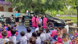 โรงเรียนเทศบาลวัดดอนแก้ว ระดับการศึกปฐมวัย ซ้องแผนเผชิญเหตุ กรณีเด็กติดในรถ