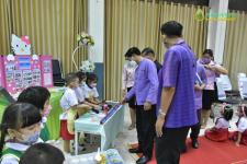 โรงเรียนเทศบาลวัดมณีไพรสณฑ์ จัดโครงการพัฒนาผู้เรียน“ส่งเสริมพัฒนาความสามารถทางด้านคณิตศาสตร์ วิทยาศาสตร์ เด็กปฐมวัย” ประจำปีการศึกษา 2565