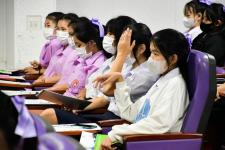 วิทยาลัยนานาชาติเซนต์เทเรซาเข้าประชาสัมพันธ์โควตา และทุนการศึกษาต่อแก่นักเรียนโรงเรียนเทศบาลเฉลิมพระเกียรติสมเด็จพระเทพรัตนราชสุดฯ สยามบรมราชกุมารี