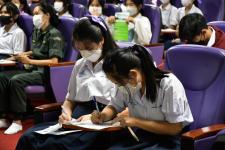 วิทยาลัยนานาชาติเซนต์เทเรซาเข้าประชาสัมพันธ์โควตา และทุนการศึกษาต่อแก่นักเรียนโรงเรียนเทศบาลเฉลิมพระเกียรติสมเด็จพระเทพรัตนราชสุดฯ สยามบรมราชกุมารี