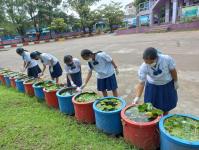 โรงเรียนเทศบาลวัดชุมพลคีรี จัดกิจกรรมเดินรณรงค์ป้องกันไขเลือดออก ประจำปี 2565