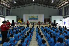 โรงเรียนเทศบาลวัดชุมพลคีรี จัดกิจกรรมโครงการค่ายภาษาอังกฤษ นักเรียนระดับชั้นประถมศึกษาปีที่ 1-3 ประจำปีการศึกษา 2565