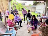 ลงพื้นที่เยี่ยมบ้านผู้ประสบปัญหาด้านการครองชีพ 