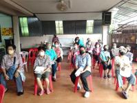 ลงพื้นที่ทั้ง20ชุมชน เพื่อดำเนินการจ่ายเงินเบี้ยยังชีพผู้สูงอายุและผู้พิการ ประจำเดือน กันยายน พ.ศ.2565