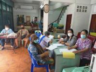 ลงพื้นที่ทั้ง20ชุมชน เพื่อดำเนินการจ่ายเงินเบี้ยยังชีพผู้สูงอายุและผู้พิการ ประจำเดือน กันยายน พ.ศ.2565