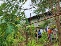 งานพัฒนาชุมชน ลงพื้นที่ชุมชน เพื่อสำรวจสมาชิกในชุมชนที่ยึดหลักตามโครงการน้อมนำแนวพระราชดำริของ สมเด็จพระกนิษฐาธิราชเจ้า กรมสมเด็จพระเทพรัตนราชสุดาฯ