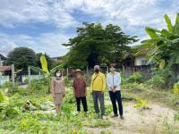 งานพัฒนาชุมชน ลงพื้นที่ชุมชน เพื่อสำรวจสมาชิกในชุมชนที่ยึดหลักตามโครงการน้อมนำแนวพระราชดำริของ สมเด็จพระกนิษฐาธิราชเจ้า กรมสมเด็จพระเทพรัตนราชสุดาฯ