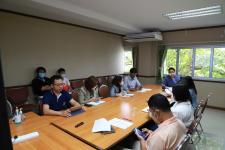 กองยุทธศาสตร์และงบประมาณ จัดประชุมประจำเดือนสิงหาคม กองยุทธศาสตร์และงบประมาณ เทศบาลนครแม่สอด ครั้งที่ 6/2565