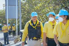 กองการศึกษา และสถานศึกษาในสังกัด ร่วมกิจกรรมจิตอาสาบำเพ็ญสาธารณประโยชน์