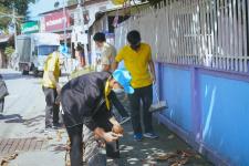 กองการศึกษา และสถานศึกษาในสังกัด ร่วมกิจกรรมจิตอาสาบำเพ็ญสาธารณประโยชน์