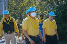 กองการศึกษา และสถานศึกษาในสังกัด ร่วมกิจกรรมจิตอาสาบำเพ็ญสาธารณประโยชน์