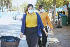 กองการศึกษา และสถานศึกษาในสังกัด ร่วมกิจกรรมจิตอาสาบำเพ็ญสาธารณประโยชน์