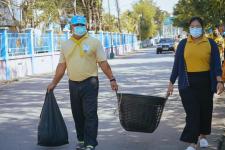 กองการศึกษา และสถานศึกษาในสังกัด ร่วมกิจกรรมจิตอาสาบำเพ็ญสาธารณประโยชน์