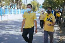 กองการศึกษา และสถานศึกษาในสังกัด ร่วมกิจกรรมจิตอาสาบำเพ็ญสาธารณประโยชน์