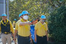 กองการศึกษา และสถานศึกษาในสังกัด ร่วมกิจกรรมจิตอาสาบำเพ็ญสาธารณประโยชน์