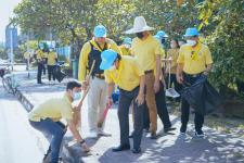 กองการศึกษา และสถานศึกษาในสังกัด ร่วมกิจกรรมจิตอาสาบำเพ็ญสาธารณประโยชน์