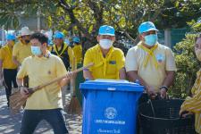 กองการศึกษา และสถานศึกษาในสังกัด ร่วมกิจกรรมจิตอาสาบำเพ็ญสาธารณประโยชน์