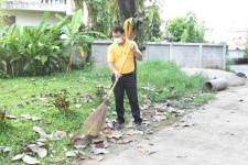 กองการศึกษา และสถานศึกษาในสังกัด ร่วมกิจกรรมจิตอาสาบำเพ็ญสาธารณประโยชน์