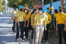 กองการศึกษา และสถานศึกษาในสังกัด ร่วมกิจกรรมจิตอาสาบำเพ็ญสาธารณประโยชน์