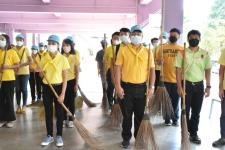 กองการศึกษา และสถานศึกษาในสังกัด ร่วมกิจกรรมจิตอาสาบำเพ็ญสาธารณประโยชน์