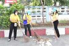 กองการศึกษา และสถานศึกษาในสังกัด ร่วมกิจกรรมจิตอาสาบำเพ็ญสาธารณประโยชน์