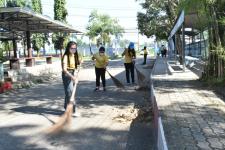 กองการศึกษา และสถานศึกษาในสังกัด ร่วมกิจกรรมจิตอาสาบำเพ็ญสาธารณประโยชน์