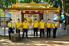 กองการศึกษา และสถานศึกษาในสังกัด ร่วมกิจกรรมจิตอาสาบำเพ็ญสาธารณประโยชน์