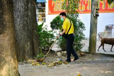 กองการศึกษา และสถานศึกษาในสังกัด ร่วมกิจกรรมจิตอาสาบำเพ็ญสาธารณประโยชน์