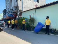 กองการศึกษา และสถานศึกษาในสังกัด ร่วมกิจกรรมจิตอาสาบำเพ็ญสาธารณประโยชน์