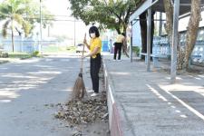 กองการศึกษา และสถานศึกษาในสังกัด ร่วมกิจกรรมจิตอาสาบำเพ็ญสาธารณประโยชน์