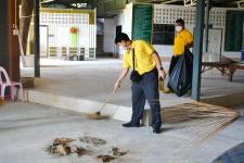 กองการศึกษา และสถานศึกษาในสังกัด ร่วมกิจกรรมจิตอาสาบำเพ็ญสาธารณประโยชน์