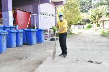 กองการศึกษา และสถานศึกษาในสังกัด ร่วมกิจกรรมจิตอาสาบำเพ็ญสาธารณประโยชน์