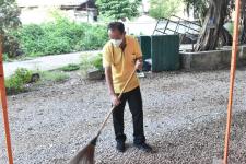 กองการศึกษา และสถานศึกษาในสังกัด ร่วมกิจกรรมจิตอาสาบำเพ็ญสาธารณประโยชน์