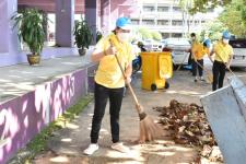 กองการศึกษา และสถานศึกษาในสังกัด ร่วมกิจกรรมจิตอาสาบำเพ็ญสาธารณประโยชน์