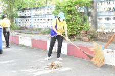 กองการศึกษา และสถานศึกษาในสังกัด ร่วมกิจกรรมจิตอาสาบำเพ็ญสาธารณประโยชน์