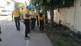 กองยุทธศาสตร์เข้าร่วมกิจกรรมจิตอาสาบำเพ็ญสาธารณประโยชน์เนื่องในวันคล้ายวันสวรรคตพระบาทสมเด็จพระบรมชนกาธิเบศร มหาภูมิพลอดุลยเดชมหาราช บรมนาถบพิตร