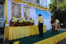 กองยุทธศาสตร์เข้าร่วมกิจกรรมจิตอาสาบำเพ็ญสาธารณประโยชน์เนื่องในวันคล้ายวันสวรรคตพระบาทสมเด็จพระบรมชนกาธิเบศร มหาภูมิพลอดุลยเดชมหาราช บรมนาถบพิตร