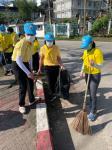 ร่วมกิจกรรมจิตอาสาบำเพ็ญประโยชน์ เนื่องในวันคล้ายวันสวรรคตพระบาทสมเด็จพระบรมชนกาธิเบศร มหาภูมิพลอดุลยเดชมหาราช บรมนาถบพิตร 