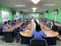 ประชุม เพื่อติดตามภารกิจงานและพร้อมมอบแผนงานในการดำเนินงานประจำเดือน