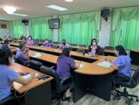 ประชุม เพื่อติดตามภารกิจงานและพร้อมมอบแผนงานในการดำเนินงานประจำเดือน