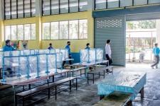 คณะผู้บริหารเทศบาลนครแม่สอดลงพื้นที่ตรวจเยี่ยมสถานศึกษาในสังกัดเทศบาลนครแม่สอด