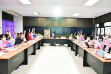 โรงเรียนเทศบาลเฉลิมพระเกียรติฯ จัดประชุมครูและบุคลากรทางการศึกษาประจำเดือน พฤศจิกายน 2565